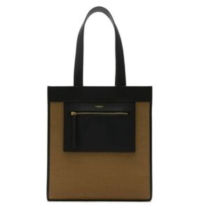 Burberry Tote Bag Camel Black/Tan